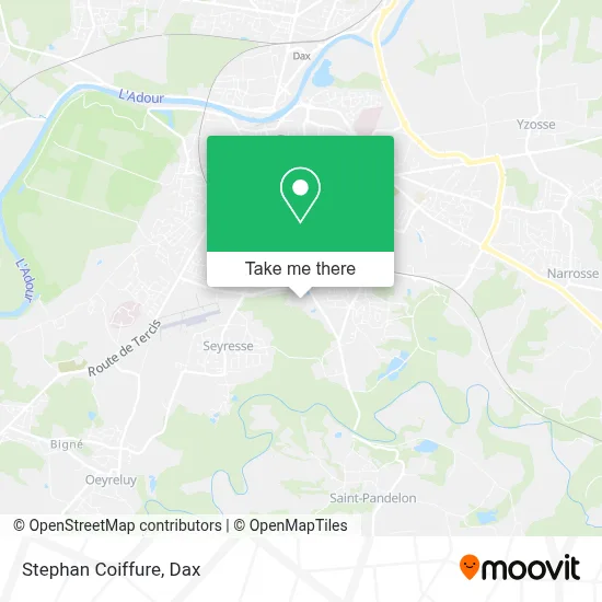 Stephan Coiffure map