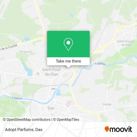 Adopt Parfums map