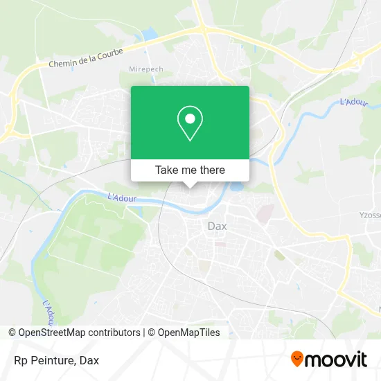 Rp Peinture map