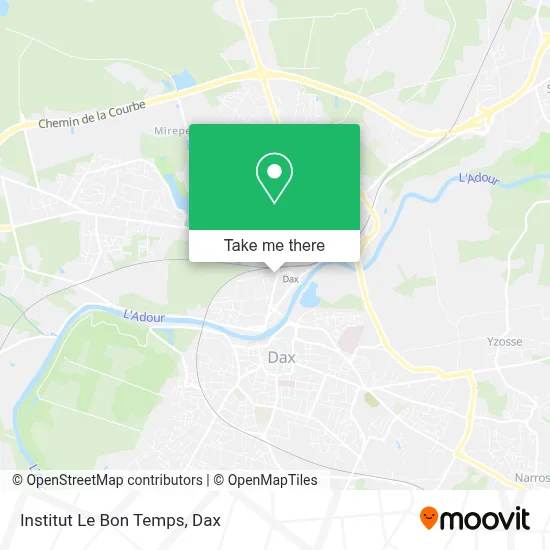 Institut Le Bon Temps map