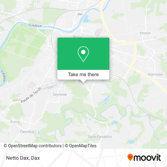 Netto Dax map