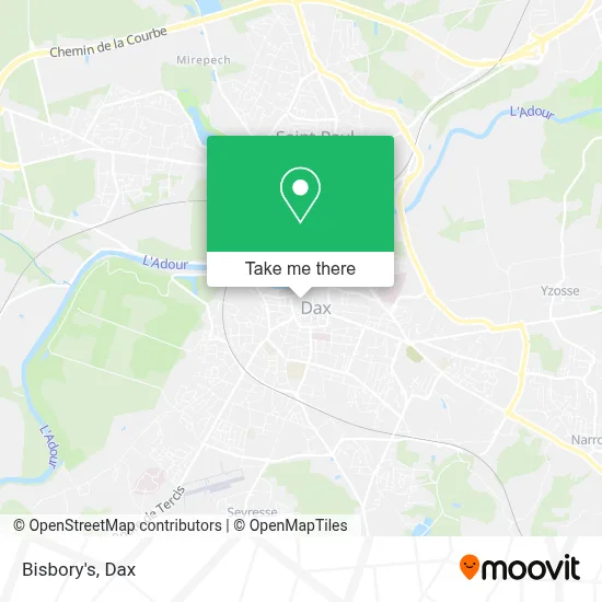 Bisbory's map
