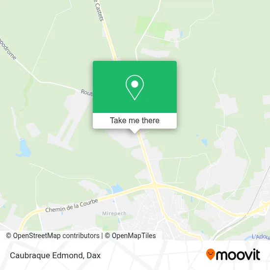 Caubraque Edmond map