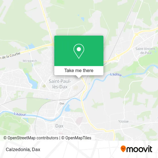 Calzedonia map