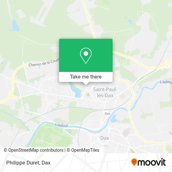 Philippe Duret map