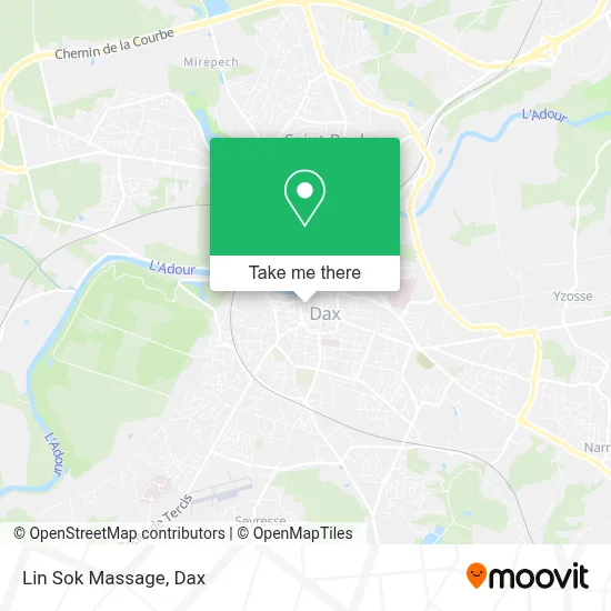 Lin Sok Massage map