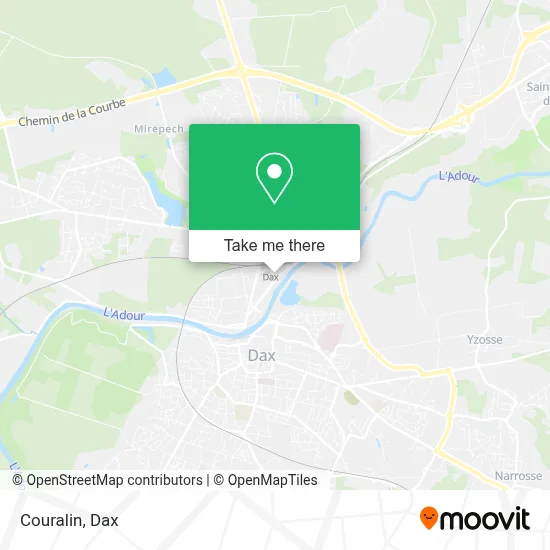 Couralin map