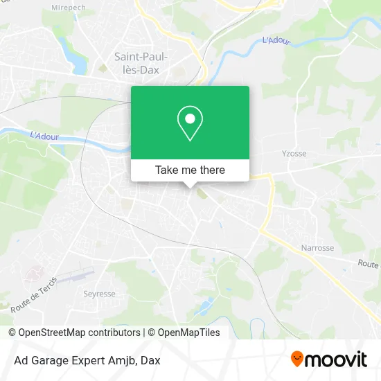 Ad Garage Expert Amjb map