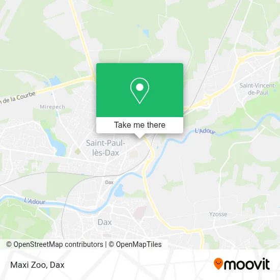 Maxi Zoo map