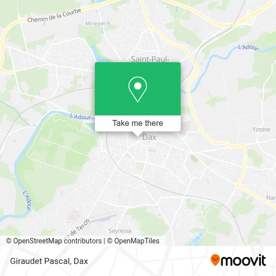 Giraudet Pascal map