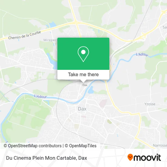 Du Cinema Plein Mon Cartable map