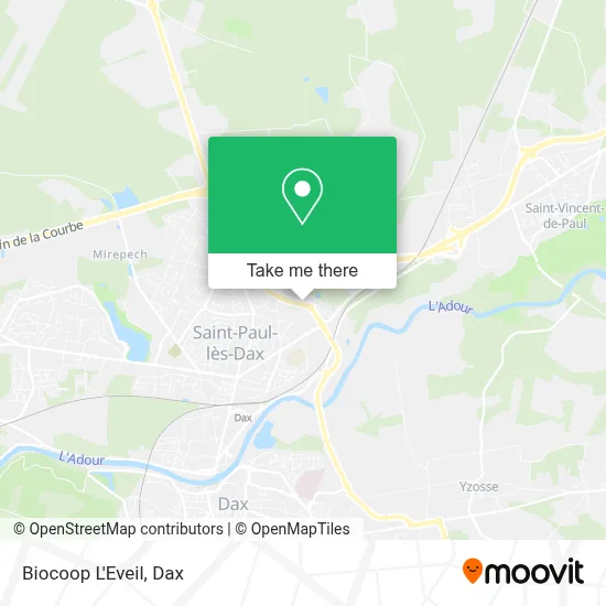 Biocoop L'Eveil map