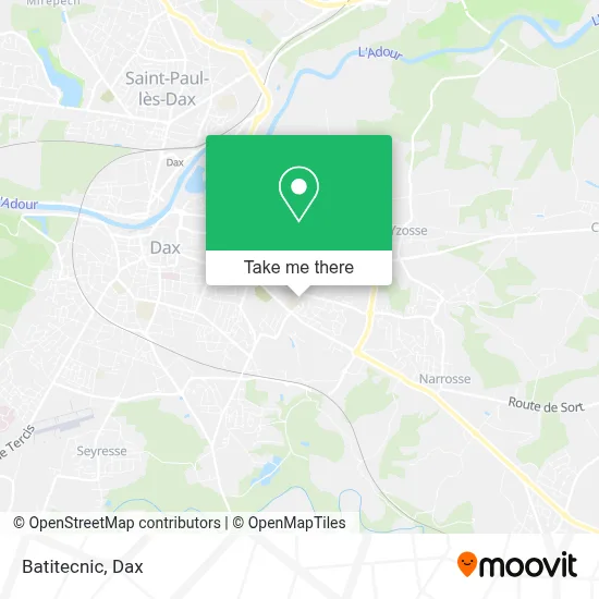 Batitecnic map
