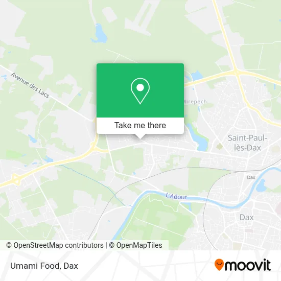 Umami Food map