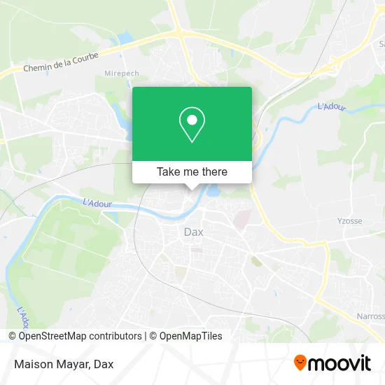 Maison Mayar map