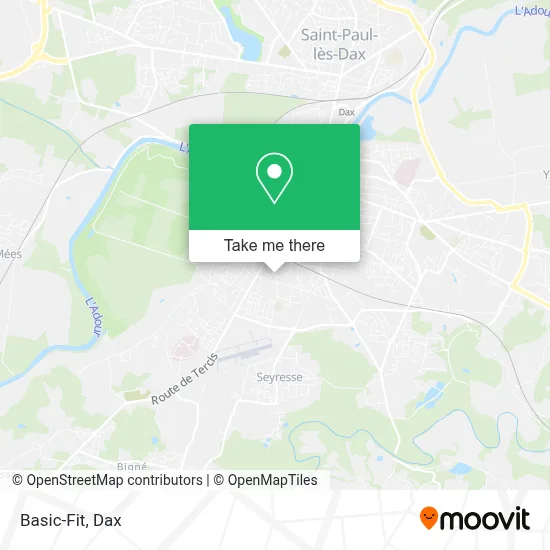 Basic-Fit map
