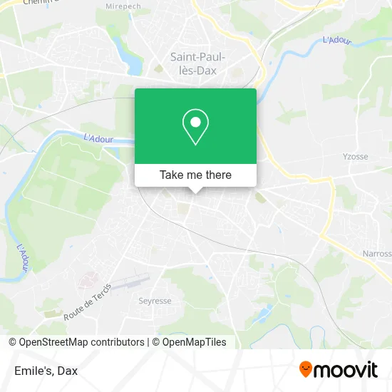 Emile's map