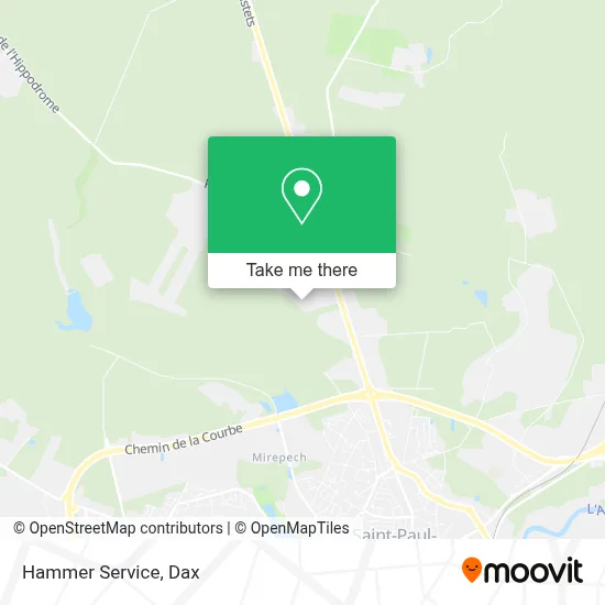 Hammer Service map
