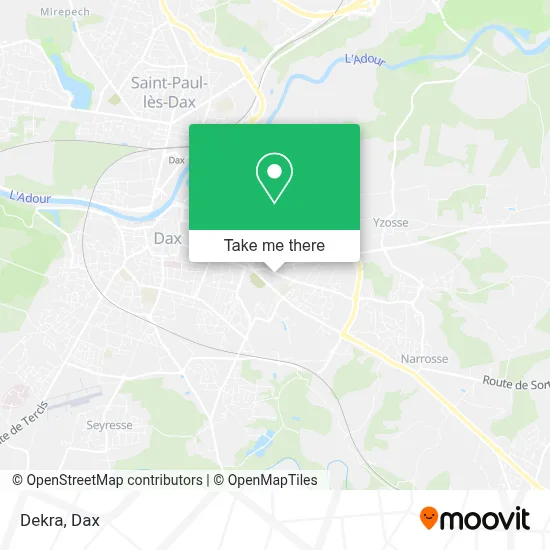 Dekra map
