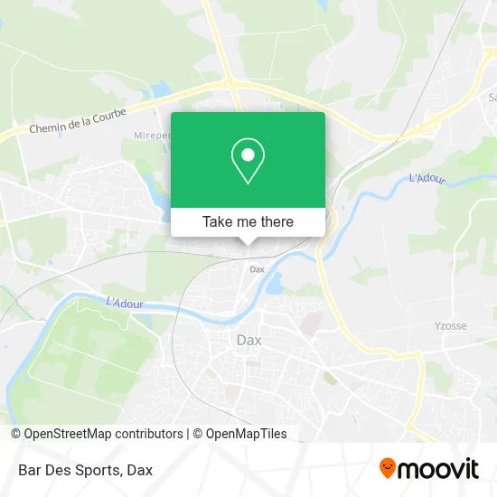 Bar Des Sports map