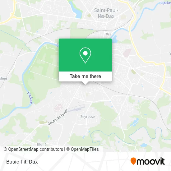 Basic-Fit map