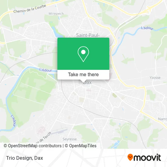 Trio Design map