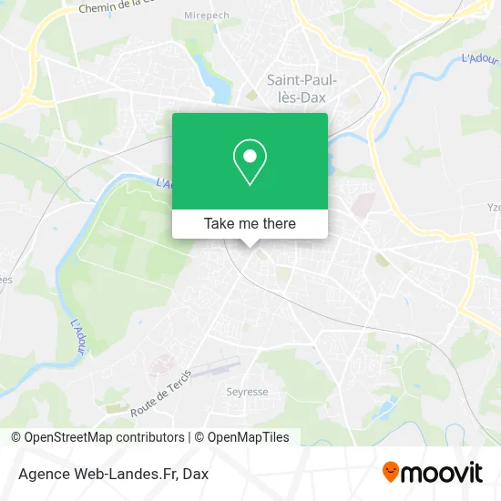 Agence Web-Landes.Fr map