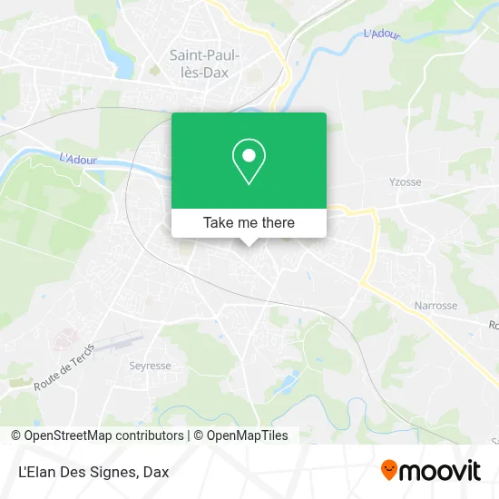 L'Elan Des Signes map