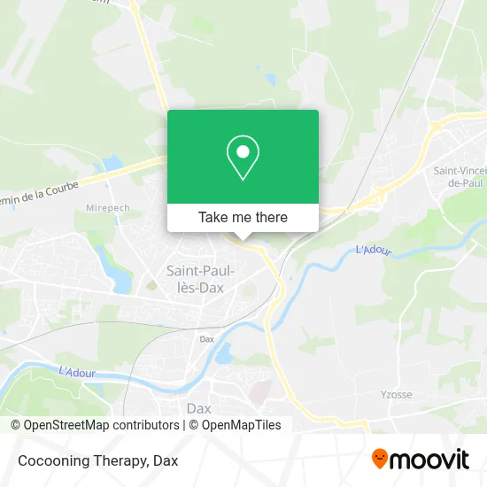 Cocooning Therapy map