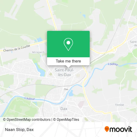 Naan Stop map