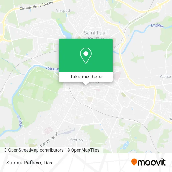 Sabine Reflexo map
