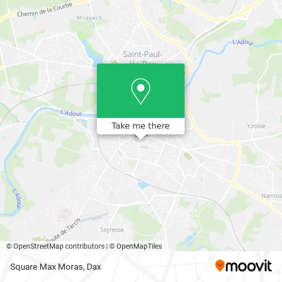 Square Max Moras map