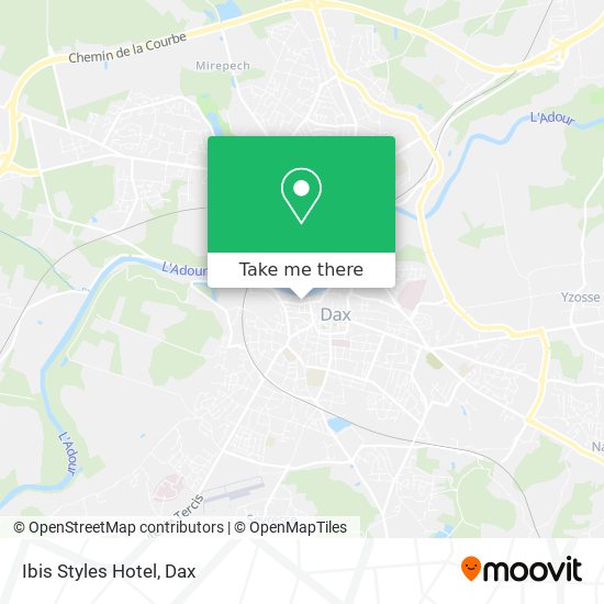 Ibis Styles Hotel map