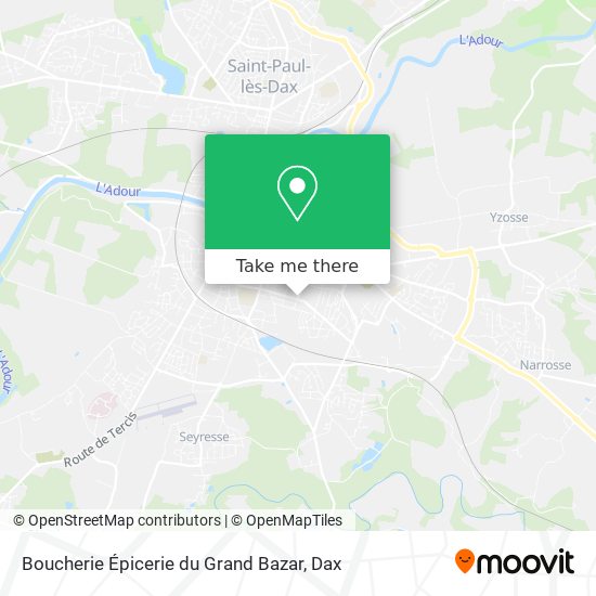 Boucherie Épicerie du Grand Bazar map