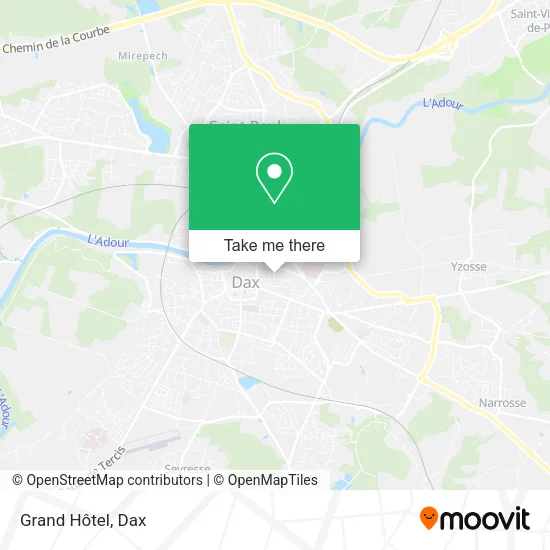 Grand Hôtel map