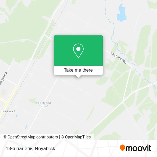 13-я панель map