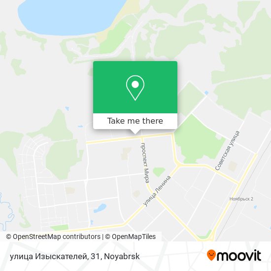 улица Изыскателей, 31 map
