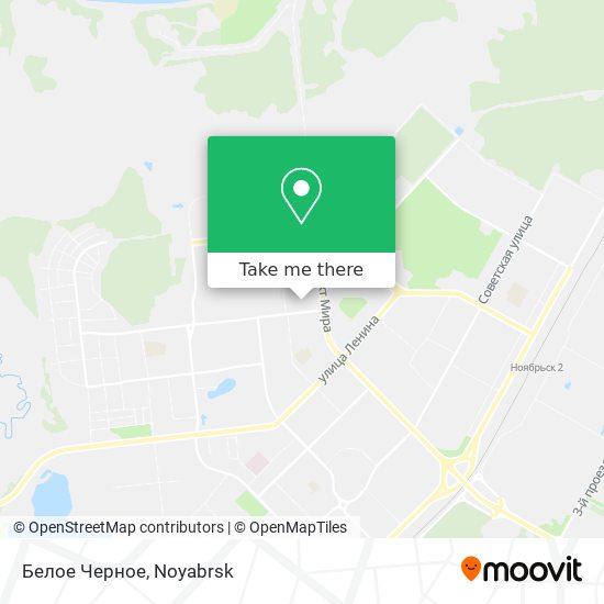 Белое Черное map
