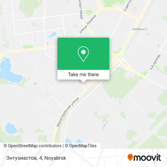 Энтузиастов, 4 map