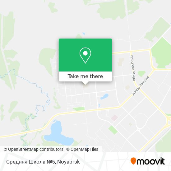 Средняя Школа №5 map