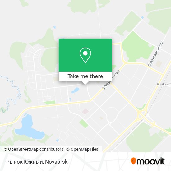 Рынок Южный map
