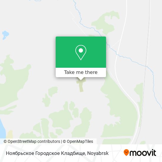 Ноябрьское Городское Кладбище map