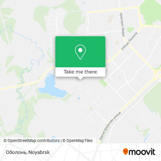 Оболонь map