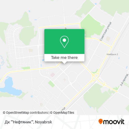 Дк ""Нефтяник"" map