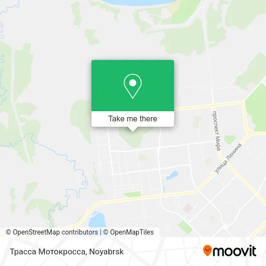 Трасса Мотокросса map