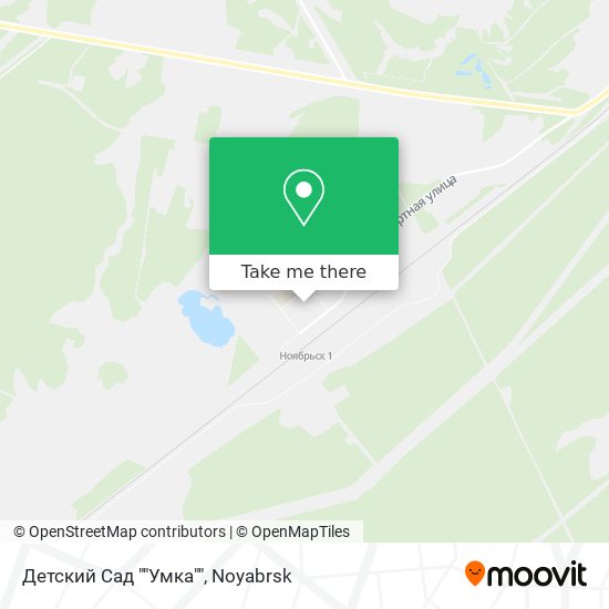 Детский Сад ""Умка"" map