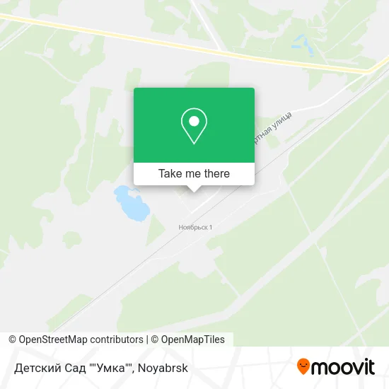 Детский Сад ""Умка"" map
