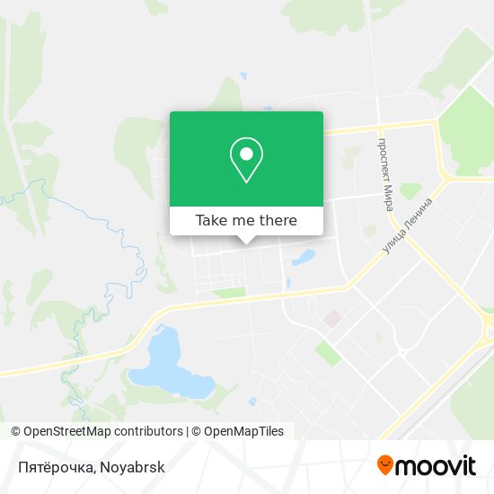 Пятёрочка map