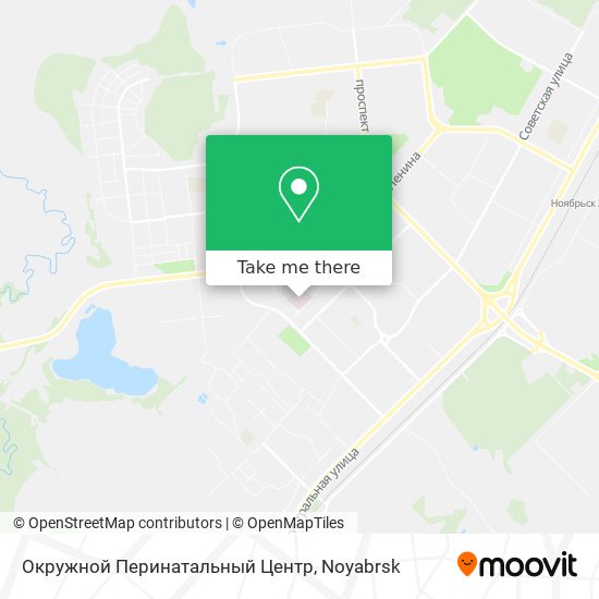 Окружной Перинатальный Центр map