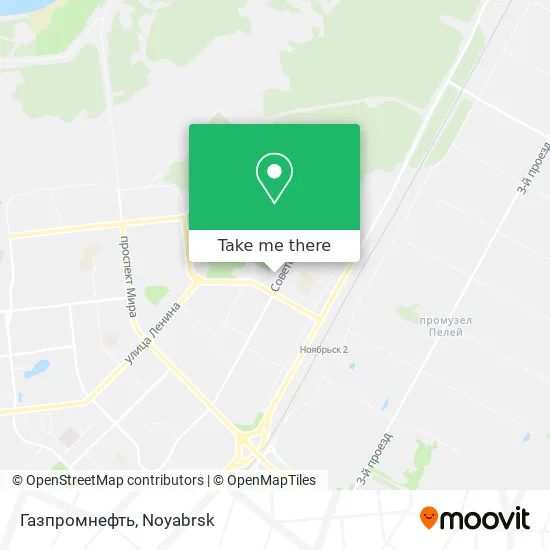 Газпромнефть map